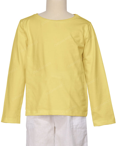 Relaxed Long Sleeve Boat Neck T-shirt