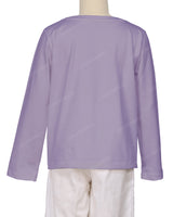 Relaxed Long Sleeve Boat Neck T-shirt