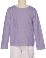 Relaxed Long Sleeve Boat Neck T-shirt