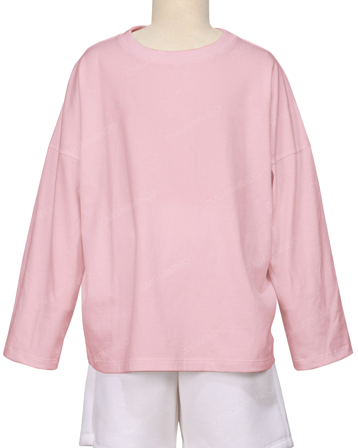 Oversized Drop Shoulder Long Sleeve T-Shirt