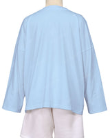 Oversized Drop Shoulder Long Sleeve T-Shirt