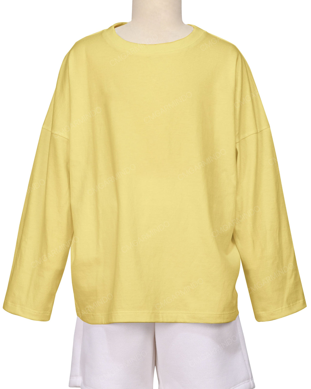 Oversized Drop Shoulder Long Sleeve T-Shirt