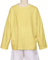Oversized Drop Shoulder Long Sleeve T-Shirt