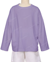 Oversized Drop Shoulder Long Sleeve T-Shirt