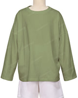 Oversized Drop Shoulder Long Sleeve T-Shirt