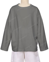 Oversized Drop Shoulder Long Sleeve T-Shirt
