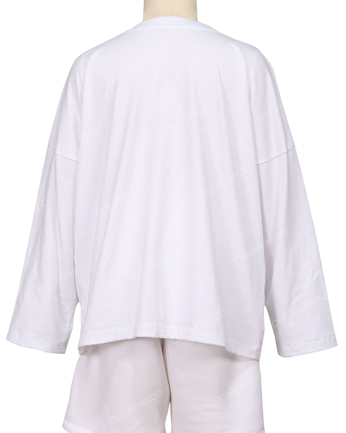 Oversized Drop Shoulder Long Sleeve T-Shirt