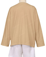 Oversized Drop Shoulder Long Sleeve T-Shirt