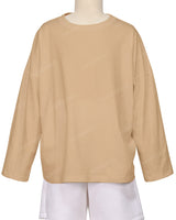 Oversized Drop Shoulder Long Sleeve T-Shirt