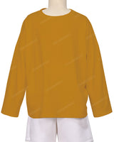 Oversized Drop Shoulder Long Sleeve T-Shirt