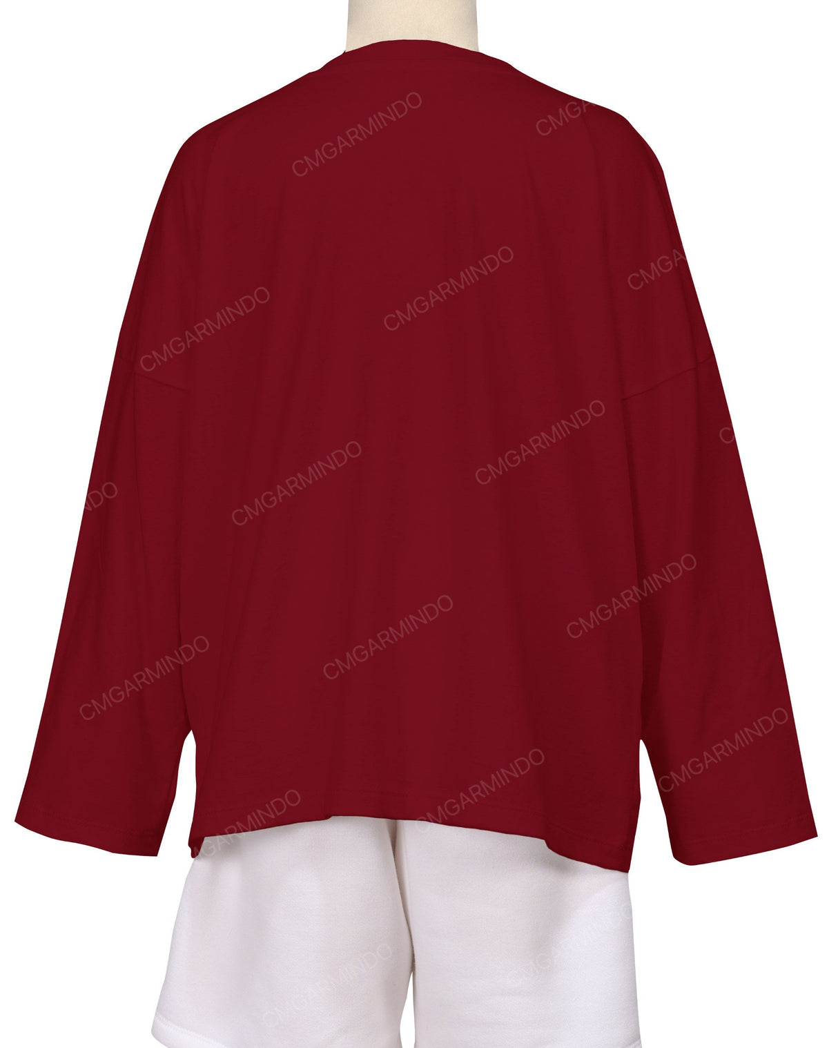Oversized Drop Shoulder Long Sleeve T-Shirt