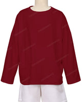 Oversized Drop Shoulder Long Sleeve T-Shirt
