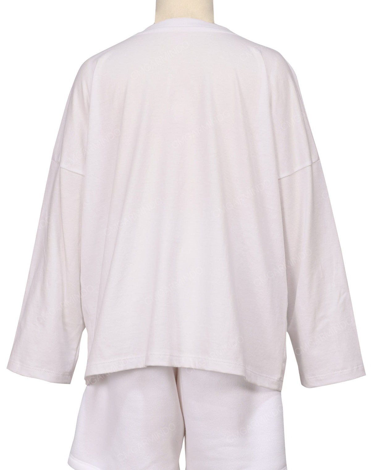 Oversized Drop Shoulder Long Sleeve T-Shirt