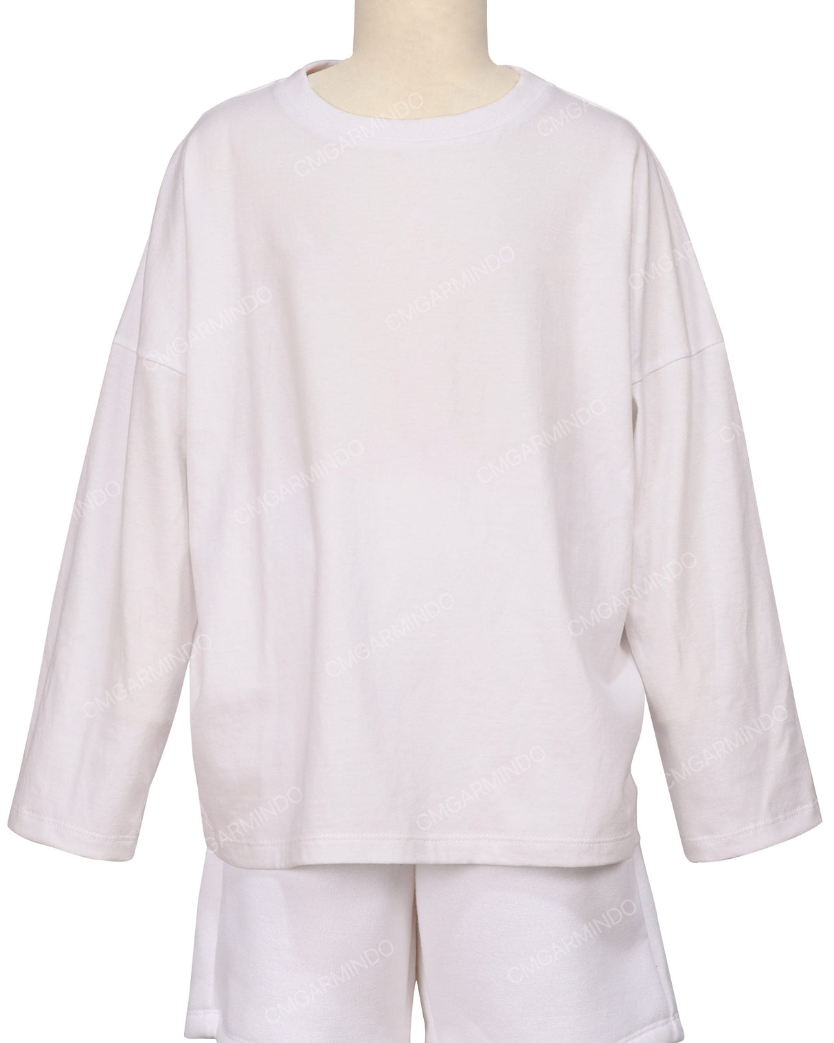 Oversized Drop Shoulder Long Sleeve T-Shirt
