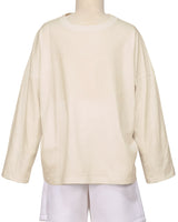 Oversized Drop Shoulder Long Sleeve T-Shirt