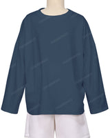 Oversized Drop Shoulder Long Sleeve T-Shirt