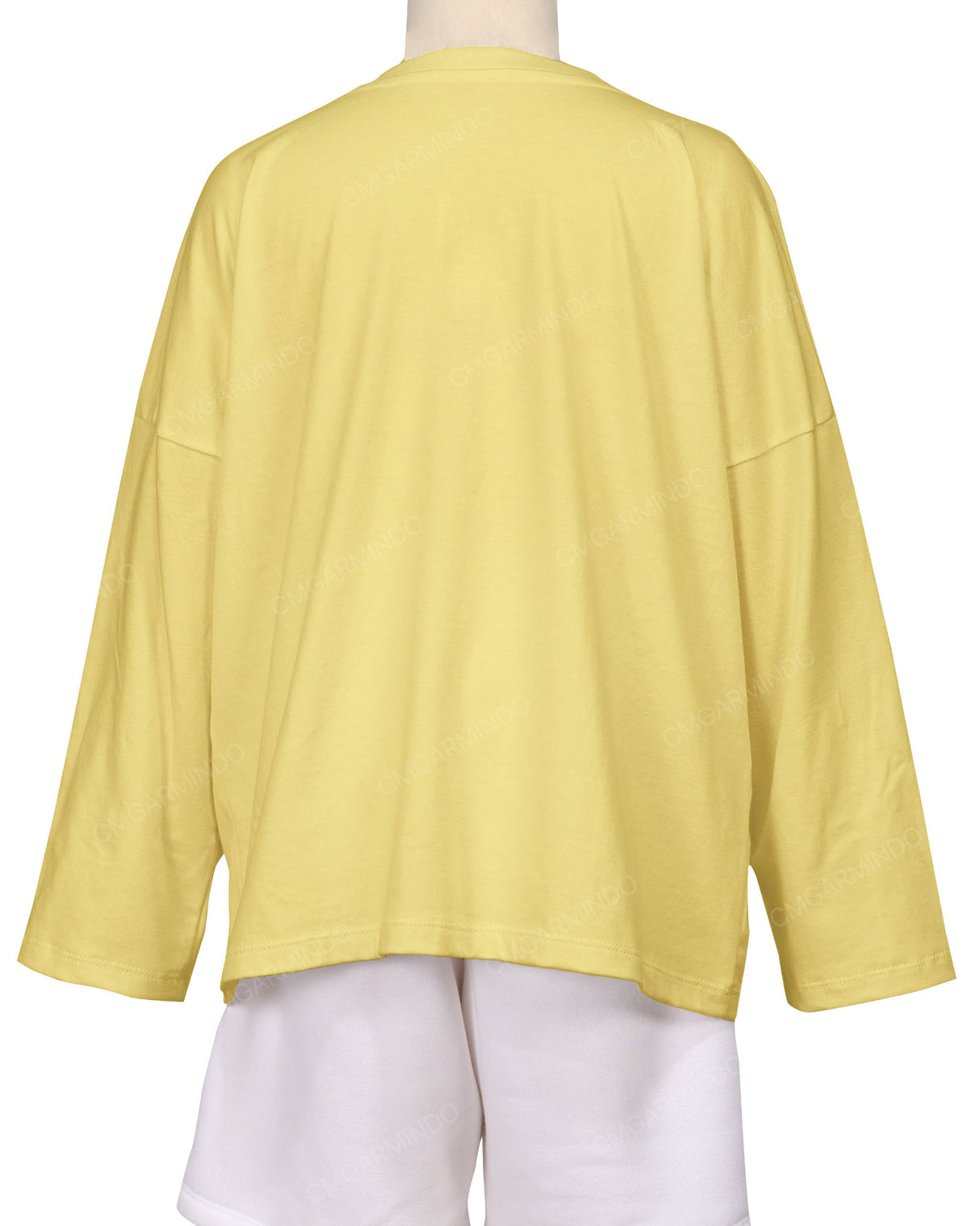 Oversized Drop Shoulder Long Sleeve T-Shirt