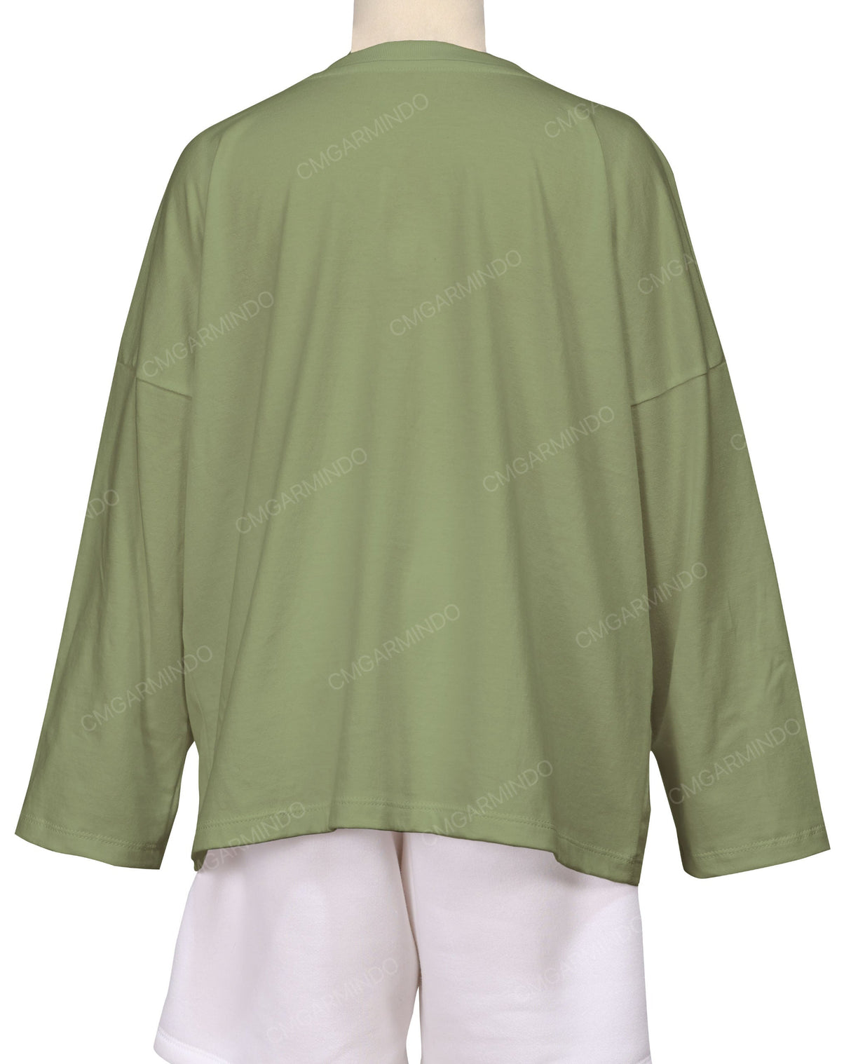 Oversized Drop Shoulder Long Sleeve T-Shirt