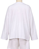Oversized Drop Shoulder Long Sleeve T-Shirt