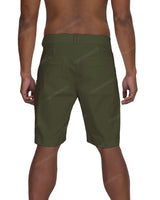 Slim Fixed Waist Shorts