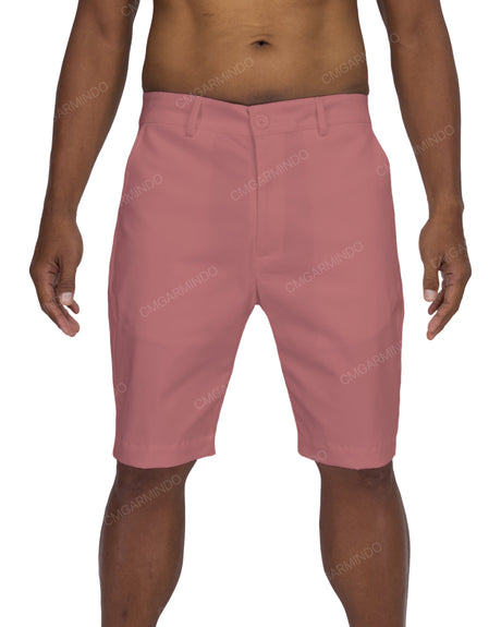 Slim Fixed Waist Shorts