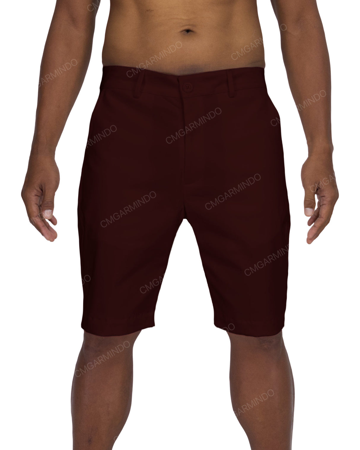 Slim Fixed Waist Shorts