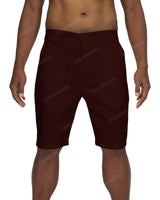 Slim Fixed Waist Shorts