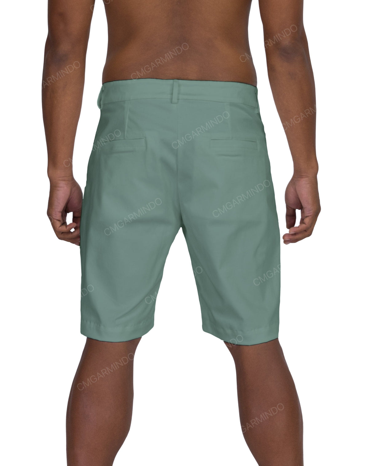 Slim Fixed Waist Shorts