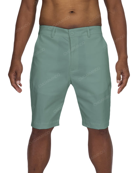 Slim Fixed Waist Shorts