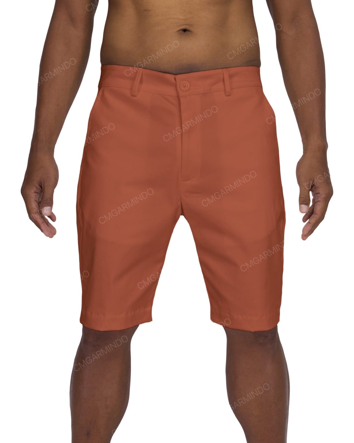 Slim Fixed Waist Shorts