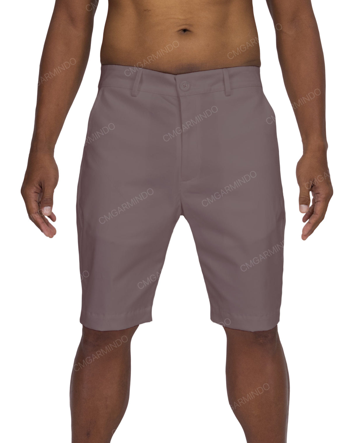 Slim Fixed Waist Shorts