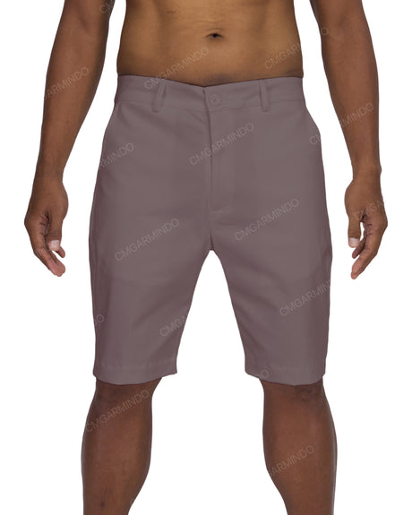 Slim Fixed Waist Shorts