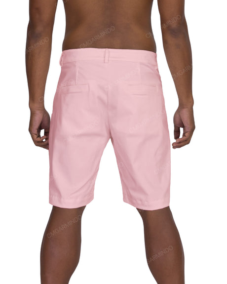 Slim Fixed Waist Shorts