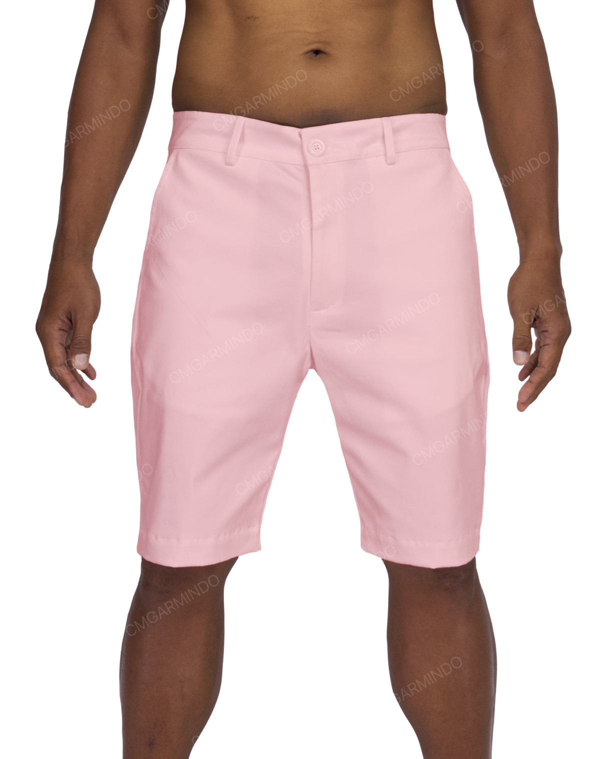 Slim Fixed Waist Shorts