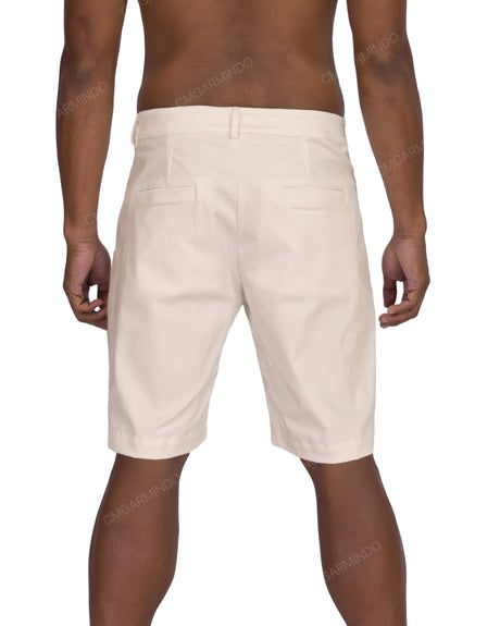 Slim Fixed Waist Shorts