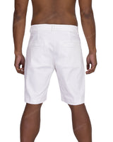 Slim Fixed Waist Shorts