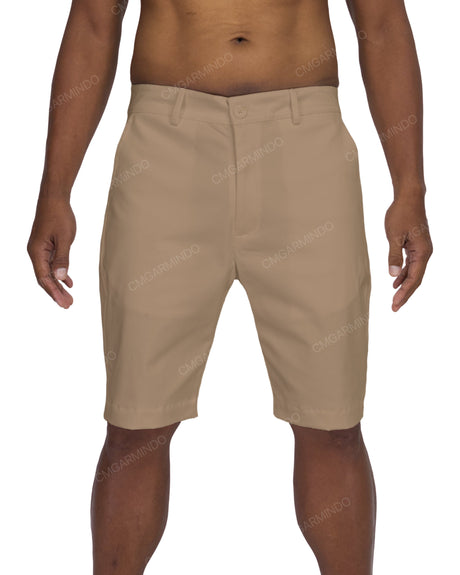Slim Fixed Waist Shorts