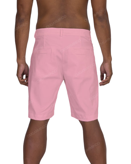 Slim Fixed Waist Shorts