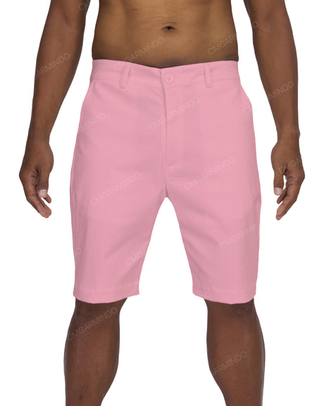 Slim Fixed Waist Shorts