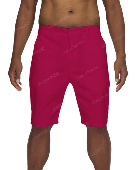 Slim Fixed Waist Shorts