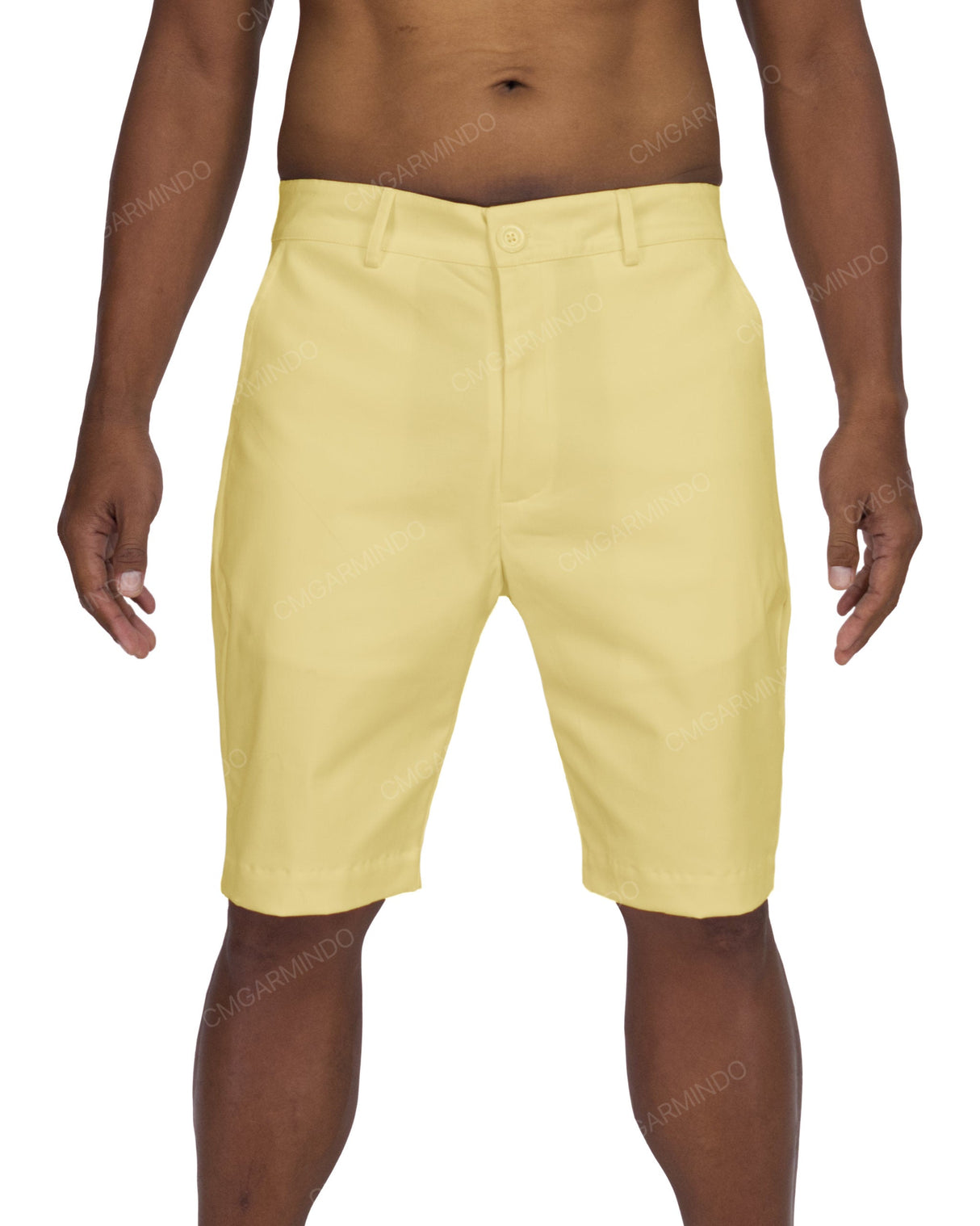 Slim Fixed Waist Shorts
