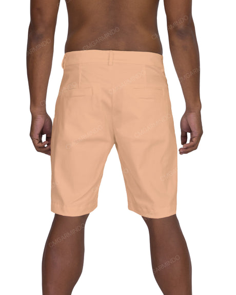 Slim Fixed Waist Shorts