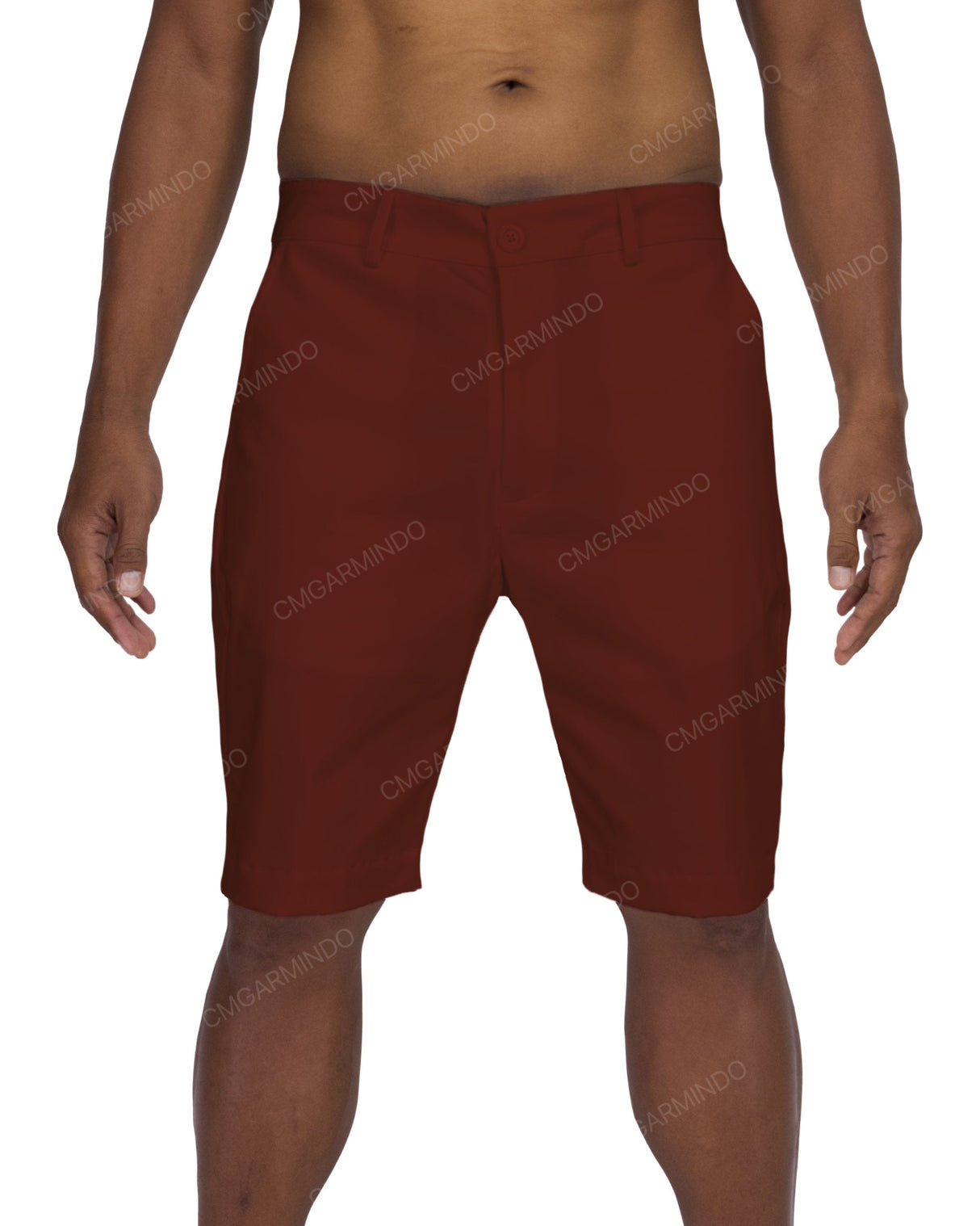 Slim Fixed Waist Shorts
