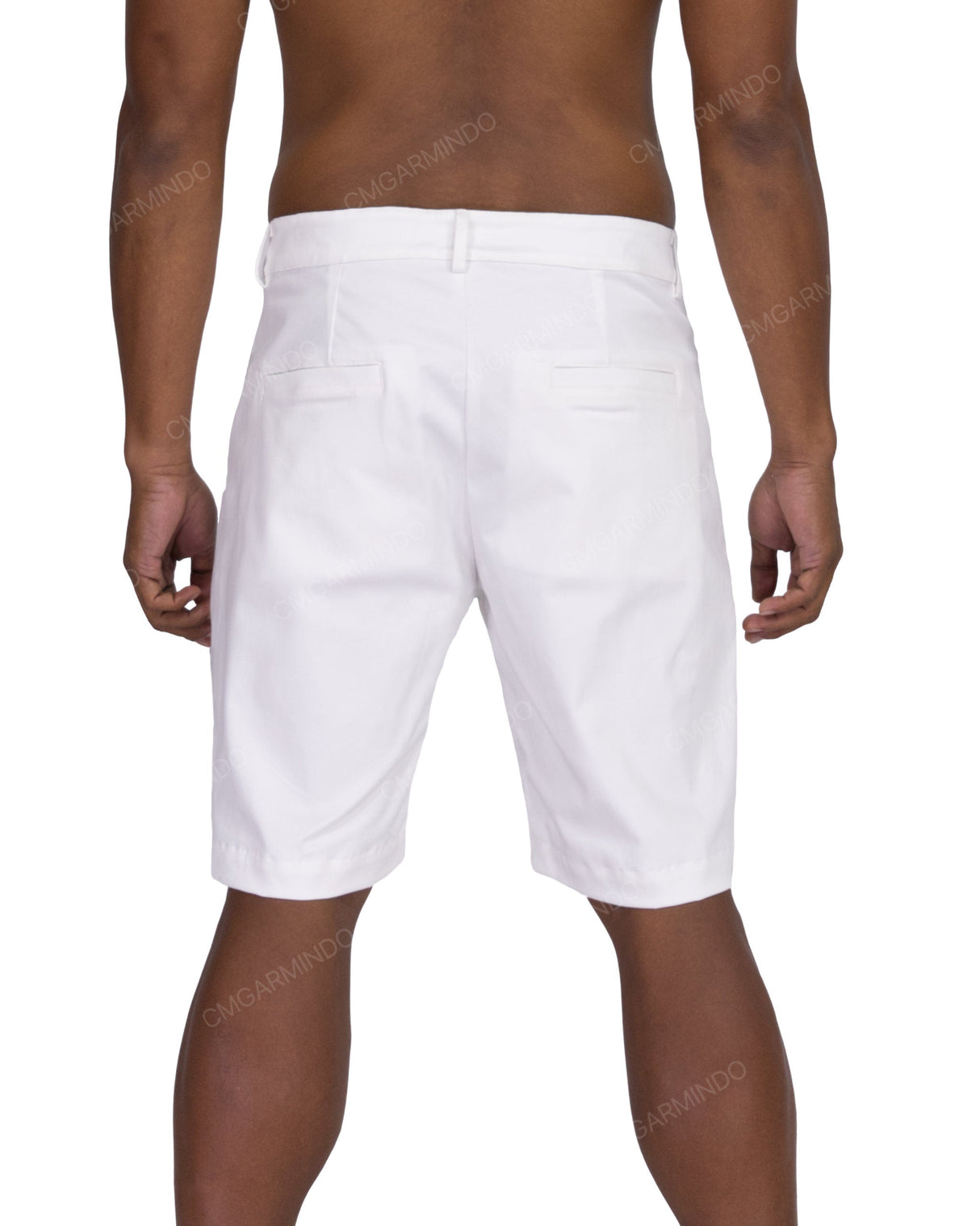 Slim Fixed Waist Shorts
