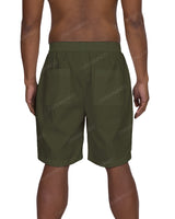 Relaxed Elastic Waist Shorts