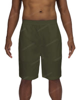 Relaxed Elastic Waist Shorts