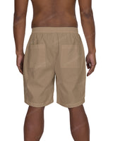 Relaxed Elastic Waist Shorts