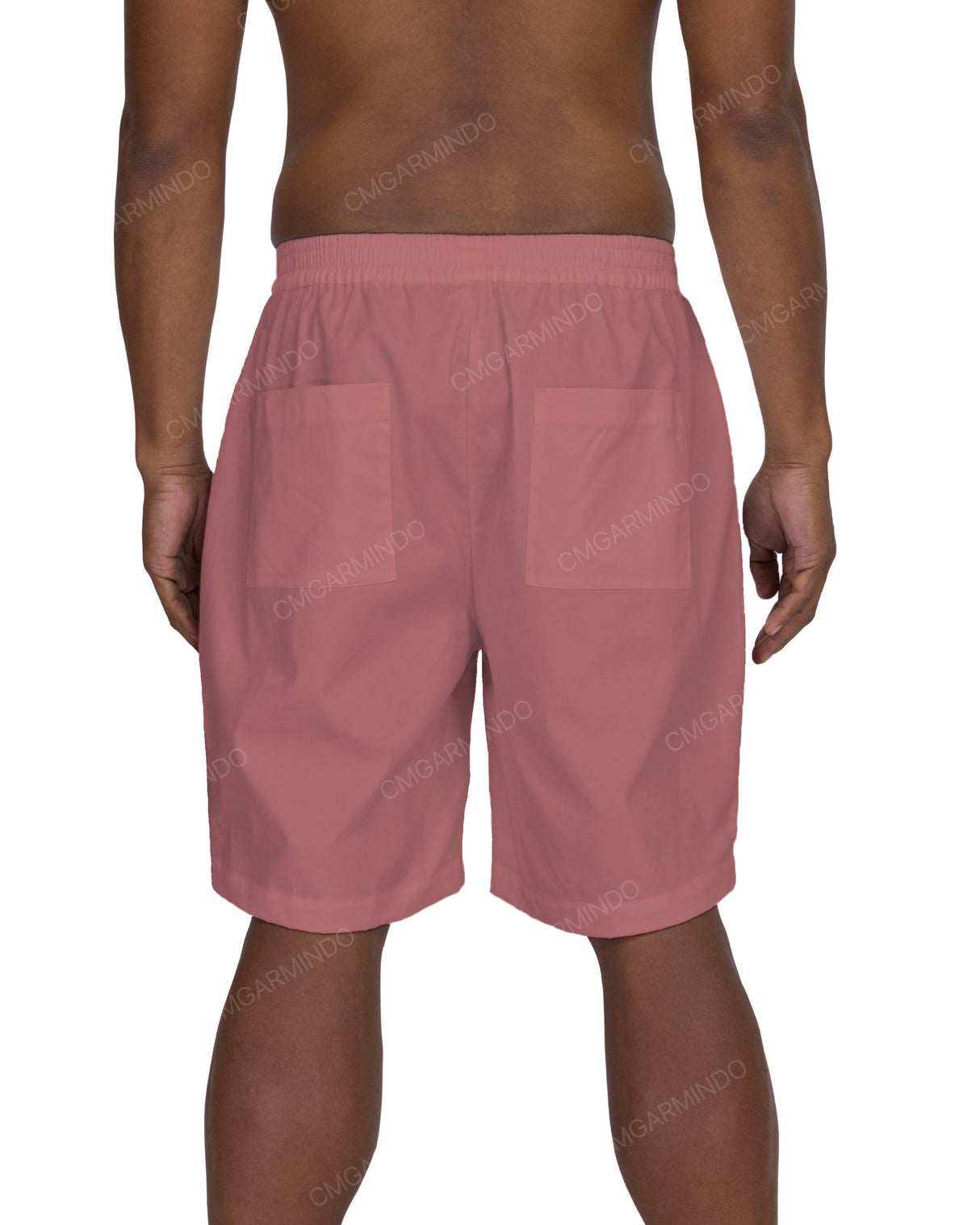Relaxed Elastic Waist Shorts