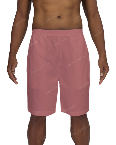 Relaxed Elastic Waist Shorts