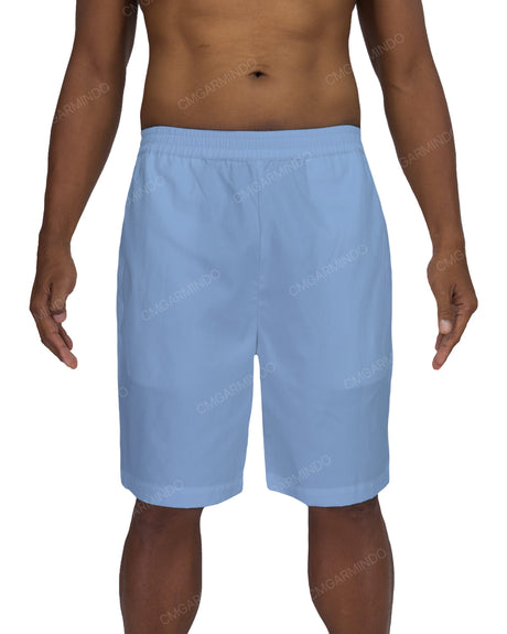 Relaxed Elastic Waist Shorts